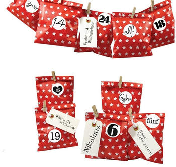 Frau Wundervoll DIY Adventskalender Weihnachtskalender Bastelset (FW-14314)