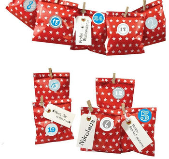 Frau Wundervoll DIY Adventskalender Weihnachtskalender Bastelset (FW-14362)