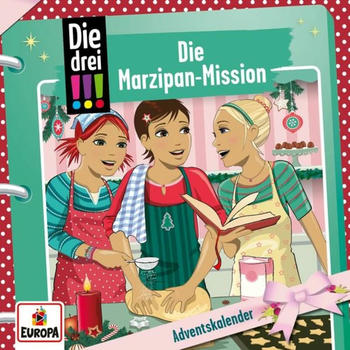 Die drei !!! - Die Marzipan-Mission (Adventskalender) [Hörbuch-CD]