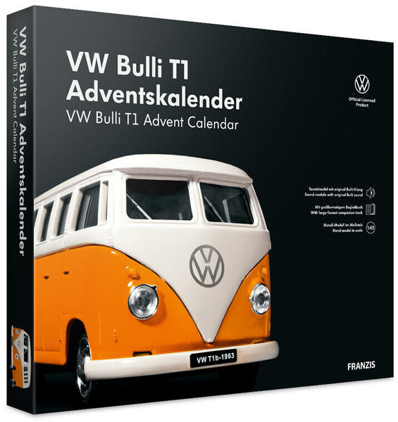 Franzis VW Bulli T1 Adventskalender 2021