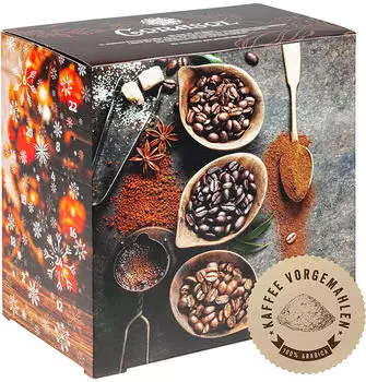 Corasol Kaffee-Adventskalender "Coffee & Crime System"