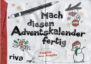 Riva Verlag Mach diesen Adventskalender fertig neue Ausgabe 2020 (O33325)