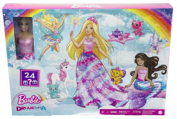 Mattel Barbie Dreamtopia Adventskalender 2022