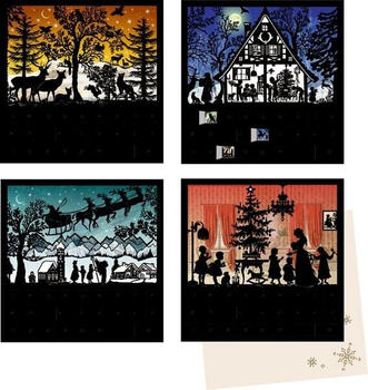 Die Spiegelburg Coppenrath Mini-Adventskalender-Sortiment - Stille Nacht