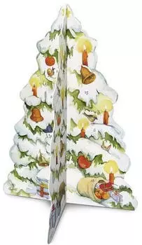 Korsch Verlag Adventskalender 'Winterbäumchen'