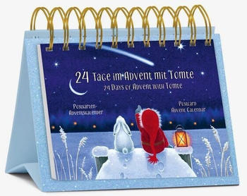 Korsch Verlag Postkarten-Adventskalender '24 Tage im Advent mit Tomte