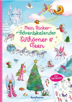 Kaufmann Verlag Sticker-Adventskalender Einhörner und Feen (2022)