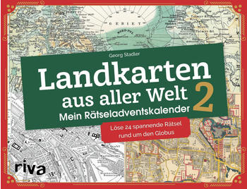 Riva Verlag Landkarten aus aller Welt 2 – Mein Rätseladventskalender