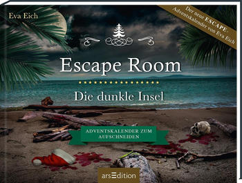 Ars Edition Escape Room Die dunkle Insel Adventskalender