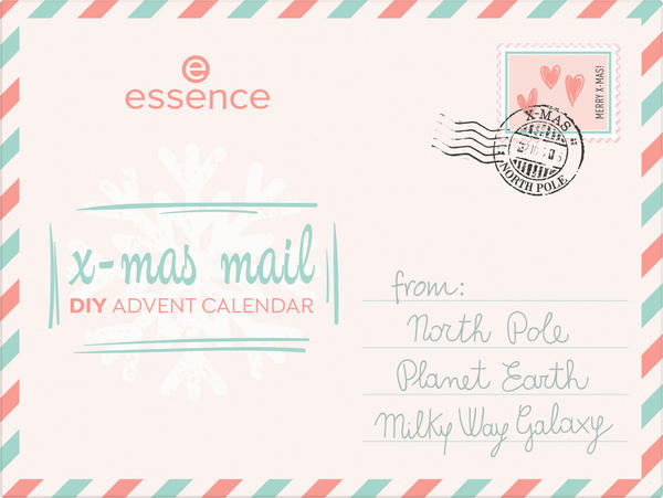 Essence X-Mas Mail DIY Adventskalender 2023 #1