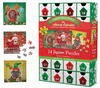 Eurographics 8924-5738 - Puzzle Adventskalender - 1 Christmas Dogs, 24 Puzzles...