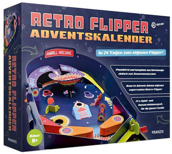 Franzis Retro Flipper Adventskalender 2023 (67210)