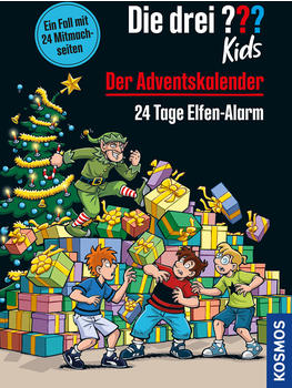 Kosmos Die drei ??? Kids: Adventskalender 24 Tage Elfen-Alarm