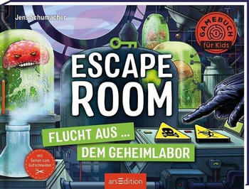 Ars Edition Escape Room Adventskalender Flucht aus dem Geheimlabor