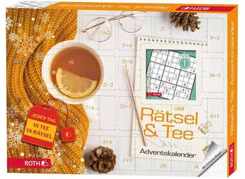 Roth Rätsel und Bio Tee Adventskalender 2023 (80669)