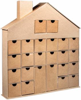 Rayher Pappmaché-Haus Adventskalender (67341521)