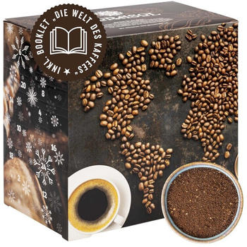 Corasol Kaffee-Weltreise Adventskalender mit Röstkaffee