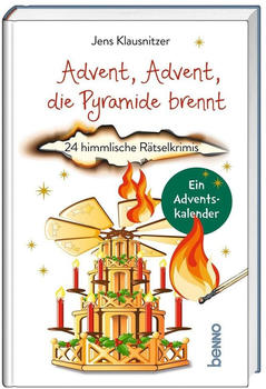 St. Benno Verlag Advent, Advent, die Pyramide brennt 24 himmlische Rätselkrimis