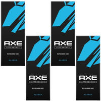 AXE Aftershave Alaska im Set, 4x 100ml After Shave Balsam Lotion M&auml;nner Men Herren