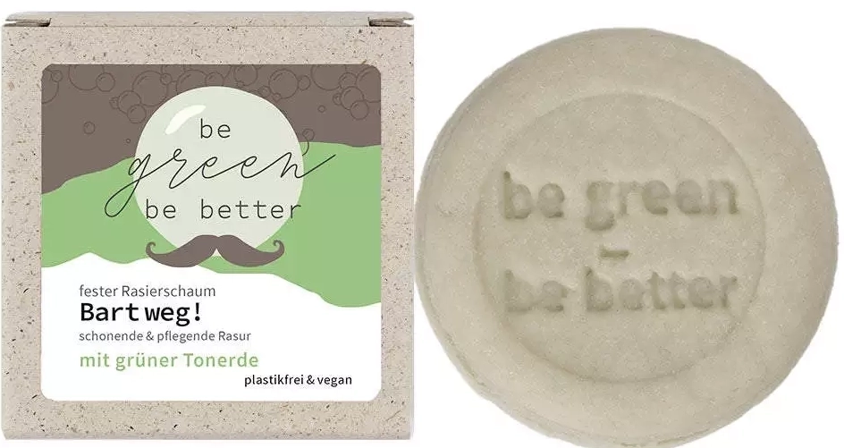 Be Green - Be Better Fester Rasierschaum
