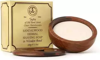 Taylor of Old Bond Street Sandalwood Soap Herbal Shaving Soap