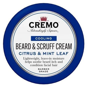 Cremo Citrus & Mint Leaf Beard Cream beard balm for men 113 g