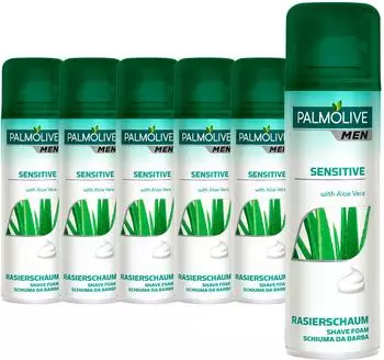 Palmolive Men Sensitive Rasierschaum (6 x 300ml)