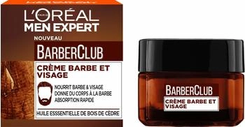L'Oréal Men Expert - BarberClub Nourishing Cream for Beard and Face 50 ml