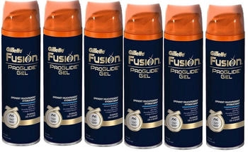 Gillette Fusion ProGlide Rasiergel (6 x 200ml)