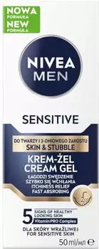 Nivea Men Sensitive Creme-Gel für Gesicht und 3-Tage-Bart 50ml