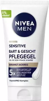 Nivea Men Sensitive Bart & Gesicht Pflege-Gel (50ml)