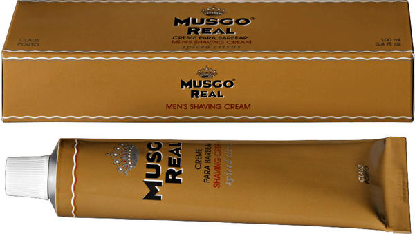 Claus Porto Musgo Real Spiced Citrus Rasiercreme (100ml)