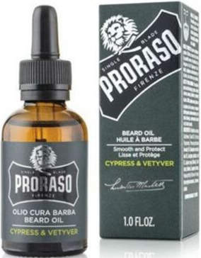 Proraso Beard Oil Cypress & Vetyver (30ml)