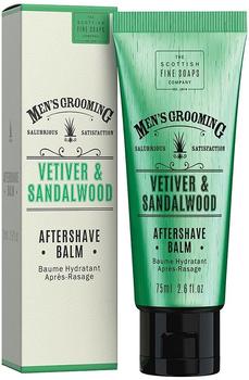 Scottish Fine Soaps Vetiver & Sandalwood Aftershave Balm (75ml)