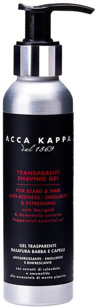 Acca Kappa Barber Shop Shaving Gel transparent (125ml)