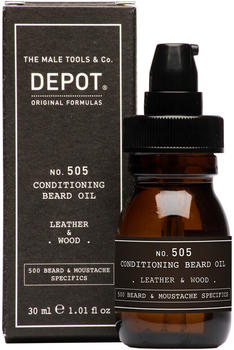 DEPOT 505 Conditioning Beard Oil Leather & Wood (30ml)