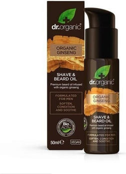Dr. Organic Organic Ginseng Shave & Beard Oil (50ml)