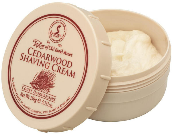 Taylor of Old Bond Street Cedarwood Shaving Cream (150 g)