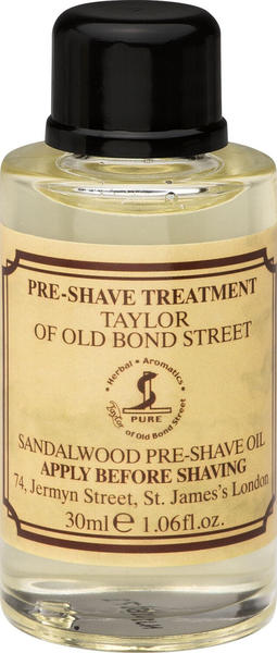 Taylor of Old Bond Street Sandalwood Pre Shave Oil (30ml)