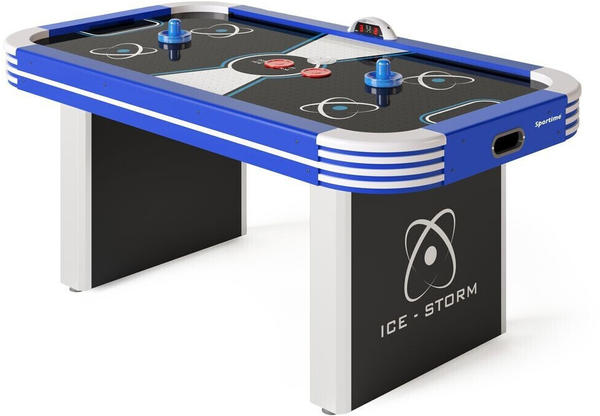 Sportime 6ft LED Air Hockey Tisch Ice Storm
