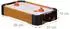 Relaxdays Airhockey Tischspiel MDF, 2 Pucks, 56x31cm