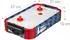 Relaxdays Airhockey Tischspiel mit LED-Beleuchtung, 2 Pucks, 31x57cm (10024098_0)