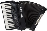Hohner Bravo III 72 silent key blau
