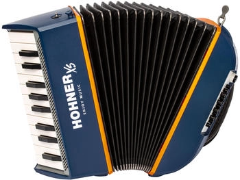 Hohner XS Kinderakkordeon blau-orange (HOA2901)