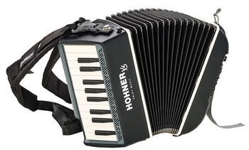 Hohner XS Akkordeon weiß-grau/dunkelgrau (HOA2902)