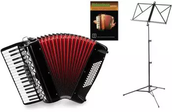 Classic Cantabile Secondo V Akkordeon 72 Bass, 34 Diskanttasten, Schüler-Set (00070831)