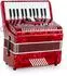 Classic Cantabile Secondo V Akkordeon 48 Bass, 2-chörig, rot (00070829)