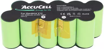 XCell , Werkzeugakku + Ladeger&auml;t, Akku Gardena V12 Strauch-, Heckenschere (12 V)