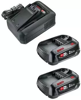 Gardena Starter-Set P4A QC AL18V-44 mit 2&times; Akku 2,5Ah (14914-20)