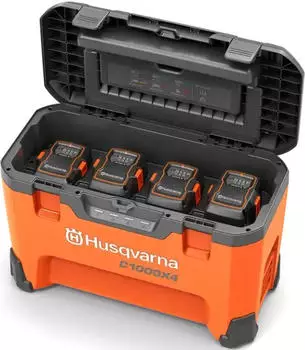 Husqvarna Akku Box XL 40-C1000X4 (1x 40-B220X + 2x 40-B330X + 1x 40-B540X)